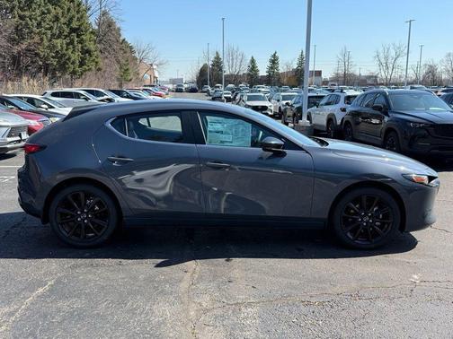 Polymetal Gray Metallic 2026 Mazda Mazda3 2.5 S Carbon Edition