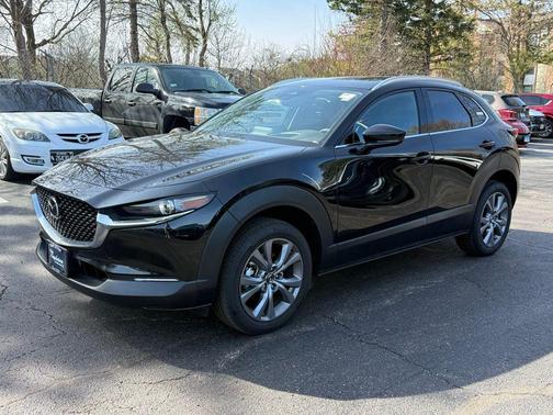 Jet Black Mica 2025 Mazda CX-30 2.5 S Premium Package