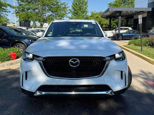 Rhodium White Premium 2024 Mazda CX-90 PHEV Premium Plus