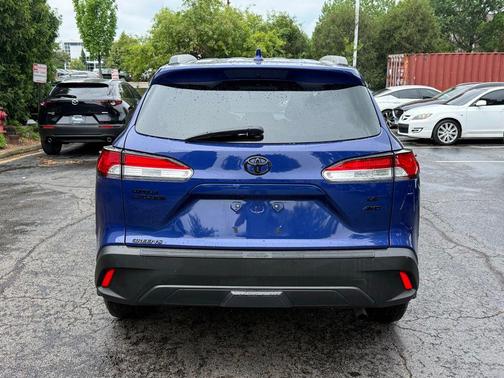 Blue Crush Metallic 2022 Toyota Corolla Cross LE
