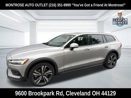 Silver Dawn Metallic 2025 Volvo V60 Cross Country Plus, B5 AWD Gas (mild hybrid)
