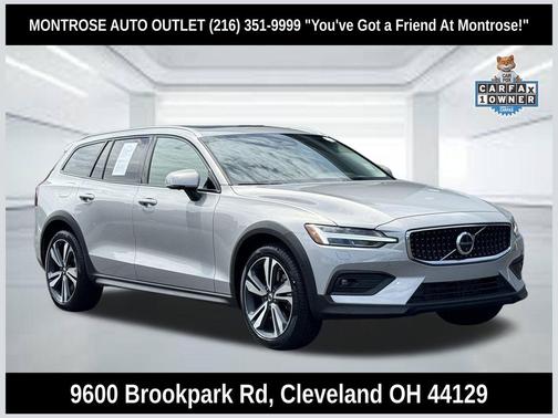 Silver Dawn Metallic 2025 Volvo V60 Cross Country Plus, B5 AWD Gas (mild hybrid)