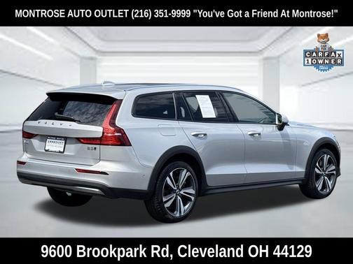 Silver Dawn Metallic 2025 Volvo V60 Cross Country Plus, B5 AWD Gas (mild hybrid)