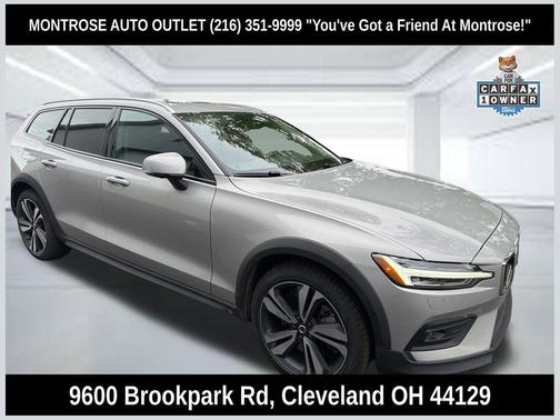 Silver Dawn Metallic 2025 Volvo V60 Cross Country Plus, B5 AWD Gas (mild hybrid)