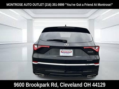 Majestic Black Pearl 2023 Acura MDX Technology Package