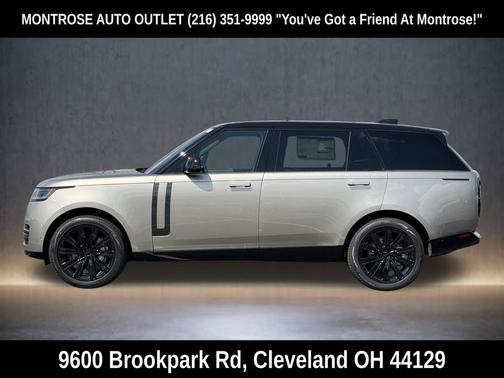 Gold 2026 Land Rover Range Rover P400 SE 7 Seat