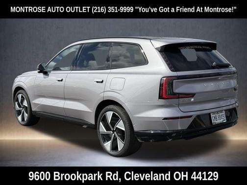 Aurora Blue 2026 Volvo EX90 Ultra, Twin Motor Performance, Fully electric, 7 Seats