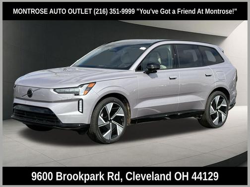 Aurora Blue 2026 Volvo EX90 Ultra, Twin Motor Performance, Fully electric, 7 Seats