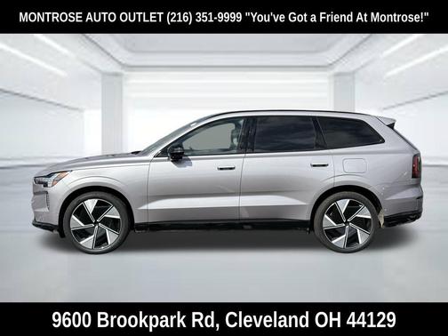 Aurora Blue 2026 Volvo EX90 Ultra, Twin Motor Performance, Fully electric, 7 Seats