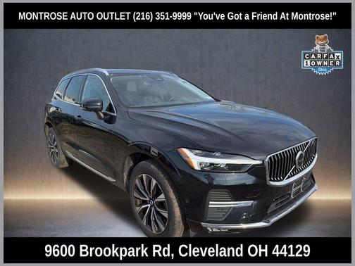 Onyx Black Metallic 2023 Volvo XC60 B5 Plus Bright Theme