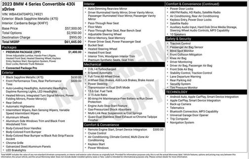 2023 BMW 430 i xDrive