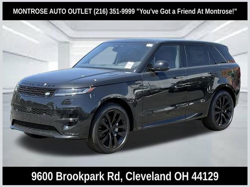 Black 2026 Land Rover Range Rover Sport SE