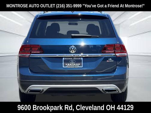 Deep Black Pearl 2018 Volkswagen Atlas 3.6L S