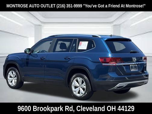 Deep Black Pearl 2018 Volkswagen Atlas 3.6L S