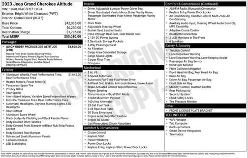2023 Jeep Grand Cherokee Altitude