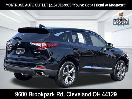 Liquid Carbon Metallic 2022 Acura RDX Advance Package