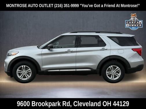 ICONIC SILVER METALLIC 2023 Ford Explorer XLT