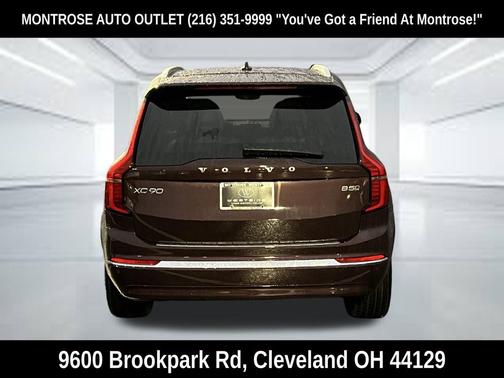 Mulberry Red Metallic 2026 Volvo XC90 Plus, B5 AWD Gas (mild hybrid), Gasoline, Bright, 7 Seats