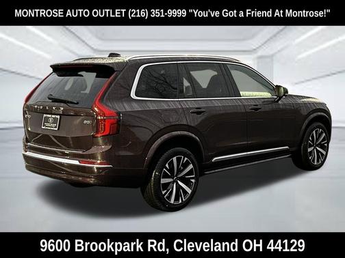 Mulberry Red Metallic 2026 Volvo XC90 Plus, B5 AWD Gas (mild hybrid), Gasoline, Bright, 7 Seats