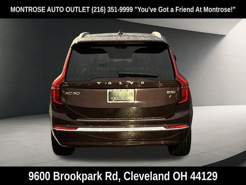 Mulberry Red Metallic 2026 Volvo XC90 Plus, B5 AWD Gas (mild hybrid), Gasoline, Bright, 7 Seats