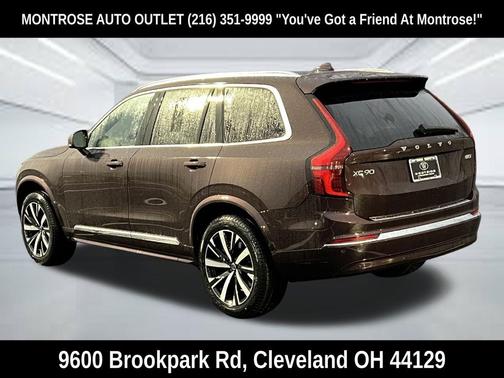Mulberry Red Metallic 2026 Volvo XC90 Plus, B5 AWD Gas (mild hybrid), Gasoline, Bright, 7 Seats