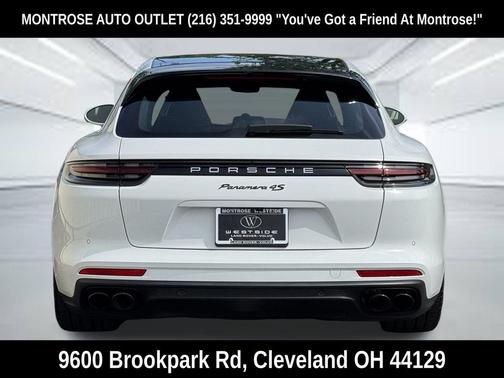 White 2018 Porsche Panamera 4S Sport Turismo