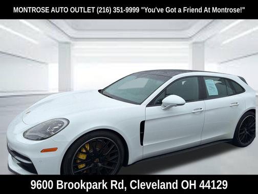 White 2018 Porsche Panamera 4S Sport Turismo