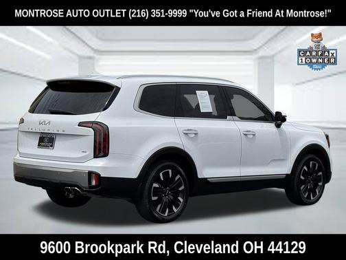 Glacial White Pearl 2025 Kia Telluride SX Prestige