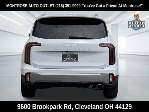 Glacial White Pearl 2025 Kia Telluride SX Prestige
