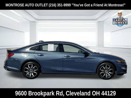 Lakeshore Blue Metallic 2024 Chevrolet Malibu FWD RS