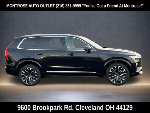 Onyx Black Metallic 2026 Volvo XC90 Ultra Dark Theme, B6 AWD Gas (mild hybrid), Gasoline, 6 Seats
