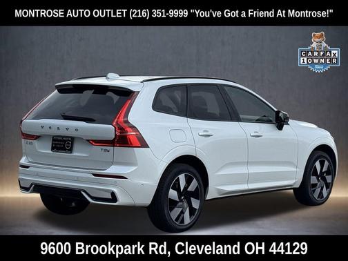 2025 Volvo XC60 Plug-In Hybrid Plus, T8 AWD Electric/Gasoline, Dark