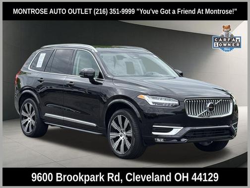 Onyx Black Metallic 2023 Volvo XC90 B6 Ultimate 6-Seater