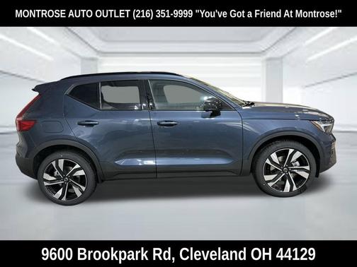 Denim Blue 2026 Volvo XC40 Plus, B5 AWD Gas (mild hybrid), Dark