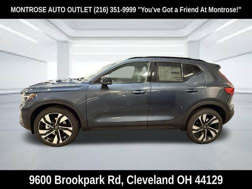 Denim Blue 2026 Volvo XC40 Plus, B5 AWD Gas (mild hybrid), Dark