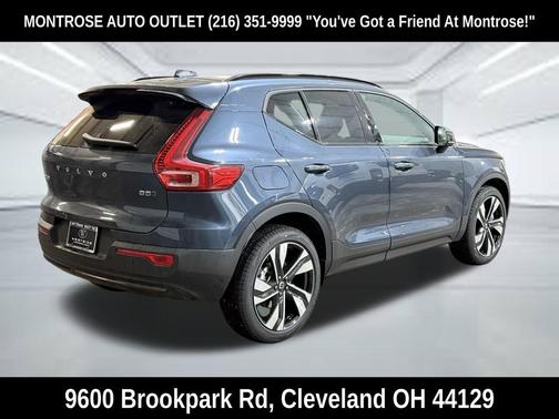 Denim Blue 2026 Volvo XC40 Plus, B5 AWD Gas (mild hybrid), Dark