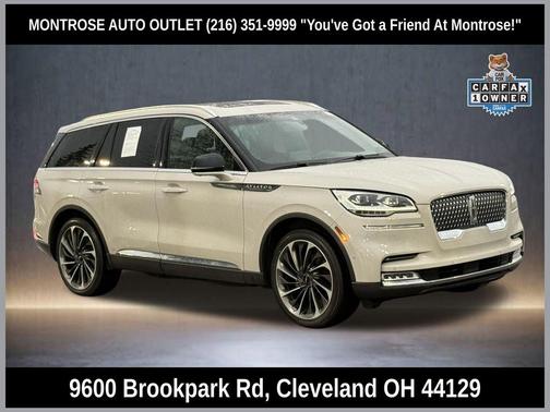 CERAMIC PEARL MET 3C 2022 Lincoln Aviator Reserve AWD