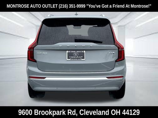 Vapour Grey Metallic 2026 Volvo XC90 Plug-In Hybrid Plus, T8 AWD, Electric/Gasoline, Bright, 7 Seats