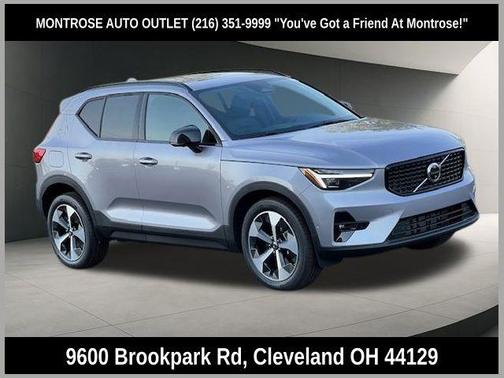 Aurora Silver 2026 Volvo XC40 Plus, B5 AWD Gas (mild hybrid), Dark