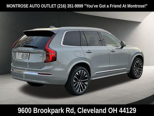 Vapour Grey Metallic 2026 Volvo XC90 Ultra, B6 AWD Gas (mild hybrid), Gasoline, Bright, 7 Seats
