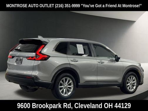 sparkle silver metallic 2024 Honda CR-V EX AWD