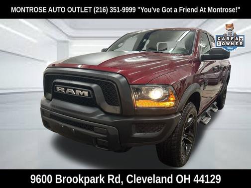 Delmonico Red Pearlcoat 2024 RAM 1500 Classic Warlock Quad Cab 4x4 6'4' Box