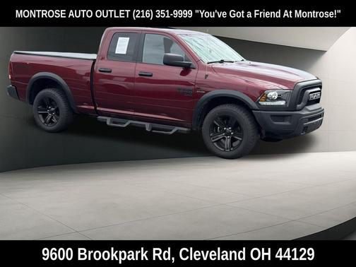 Delmonico Red Pearlcoat 2024 RAM 1500 Classic Warlock Quad Cab 4x4 6'4' Box