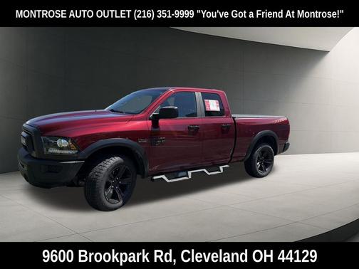 Delmonico Red Pearlcoat 2024 RAM 1500 Classic Warlock Quad Cab 4x4 6'4' Box