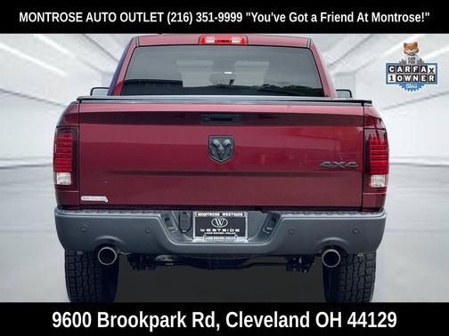 Delmonico Red Pearlcoat 2024 RAM 1500 Classic Warlock Quad Cab 4x4 6'4' Box