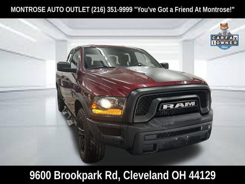 Delmonico Red Pearlcoat 2024 RAM 1500 Classic Warlock Quad Cab 4x4 6'4' Box