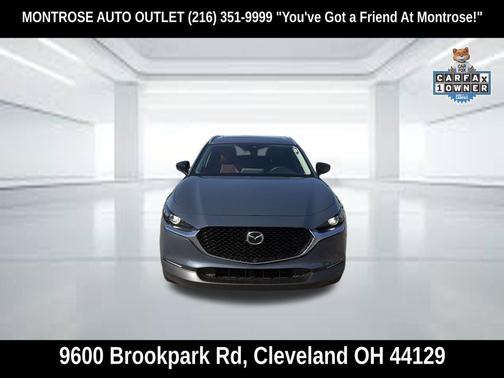 Gray Metallic 2023 Mazda CX-30 2.5 S Carbon Edition