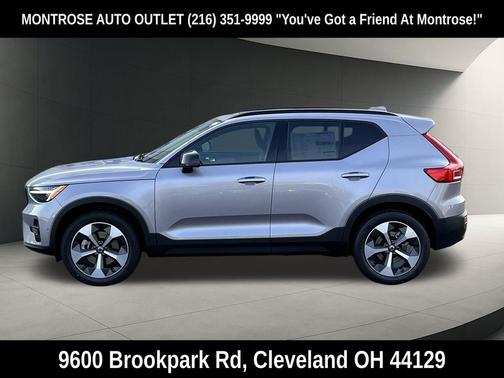 Aurora Silver 2026 Volvo XC40 Plus, B5 AWD Gas (mild hybrid), Dark