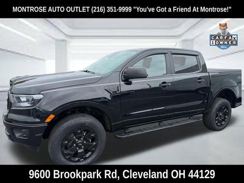SHADOW BLACK 2021 Ford Ranger XLT