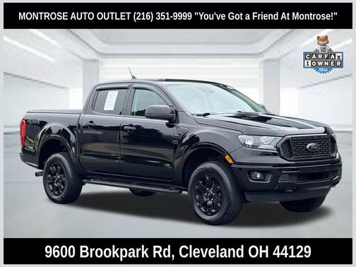 SHADOW BLACK 2021 Ford Ranger XLT